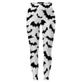 thumbnail image 4 of Halloween Leggings For Women Graphic Print High Waist 4-Way Stretch Casual Running Workout Leggings, 4 of 4