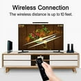 thumbnail image 6 of Sensor Bar for Wii, Wireless Wii Sensor Bar, Wireless Infrared Ray Remote Sensor Bar, Replacement Wii U Signal Receiver Motion Sensor Bar, Black, 6 of 7