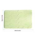 thumbnail image 3 of Fiudx Ofertas flash del día Alfombra de puerta a rayas de microfibra extra gruesa, alfombra antideslizante para entrada de cocina y baño, alfombra absorbente de agua para puerta de baño y cocina, 3 of 7