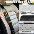 thumbnail image 5 of Uorisanigo Sunflower Butterfly Car Seatbelt Shoulder Strap Comfortable Driving Cover Seat Belt Cushion 2PCs Seatbelt Covers for Women Car Accessories with All Cars and Backpack, 5 of 7