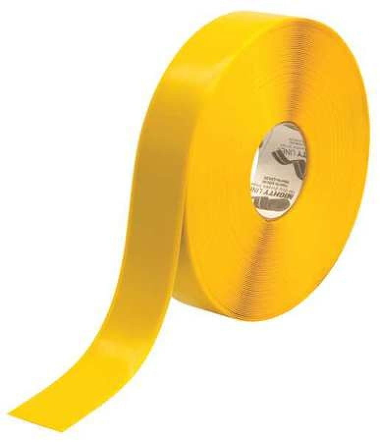 MIGHTY LINE 2RY Floor Marking Tape,2In W,100 ft. L