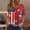White, variant on WCJM July 4th 2026 Casual Top for Women American Flag Graphic Short Sleeve Cute T Shirt(Blue,L)