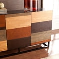 thumbnail image 3 of SEI Furniture Harvey Console Table in Wood and Black, 3 of 4