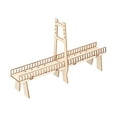 thumbnail image 4 of DIY Wood Bridge, Precise Wood Bridge Model Accurate Practical  For Develop Interest For Professional Use For General Purpose For Exercise, 4 of 8