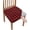 Dark Red, variant on Stretch Dining Chair Seat Covers Set of 4, Grey Snowflake Removable Washable Chair Covers Seat Slipcovers, Christmas Snowflake Gray White Dust-proof Chair Cover Seat for Kitchen Decor