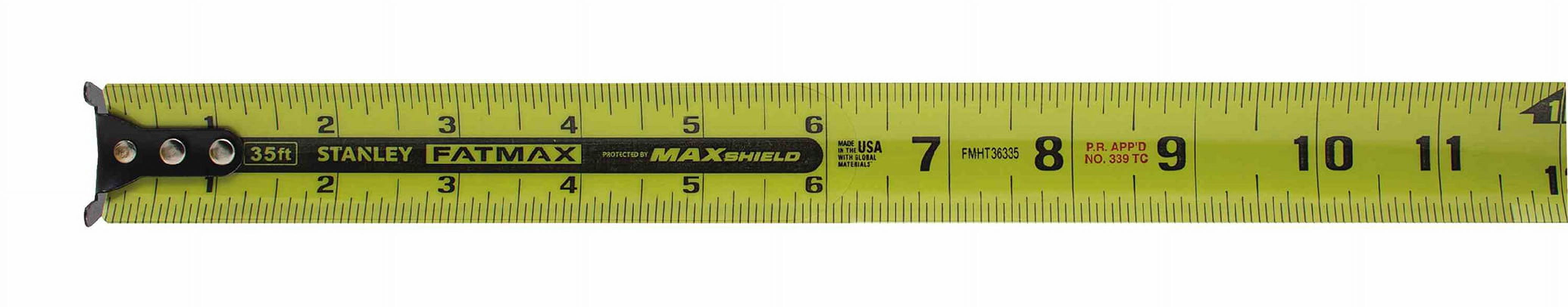Stanley FatMax FMHT36335S 35' X 1-1/4" Yellow & Black Tape Measure