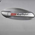 thumbnail image 5 of Labymos 4 x Car Styling Fashion WRC World Racing Development Creative Car Door Handle Decals Dual Color Design Stickers Vinyls, 5 of 5