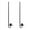 Black, variant on Dserhfy 2 Pcs Metal Candle Holder Wall Decor Candle Sconce Holder Modern Wall Mount Tapered Candles Holders for Fireplace Living Room Farmhouse