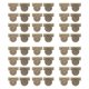 thumbnail image 4 of 24 juegos de cierres magnéticos con botón a presión para ropa, bolsos y carteras. cobre, 4 of 9