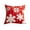 B, variant on PEONAVET Polyester Pillowcase Christmas Pillowcase Christmas Tree and Christmas Snowflake Embroidery Pillowcase About 18 X 18 Inches Suitable for Christmas Decoration Home Decoration