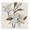 Soft Beige Lily Blooms, variant on Stupell Industries Shabby Chic Lilies Soft Beige Canvas Art, 17 x 17, by Lanie Loreth