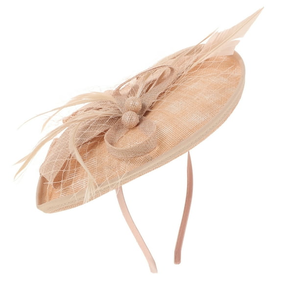 1 pieza elegante tocado velo flor banda para el cabello fiesta foto accesorio para el cabello