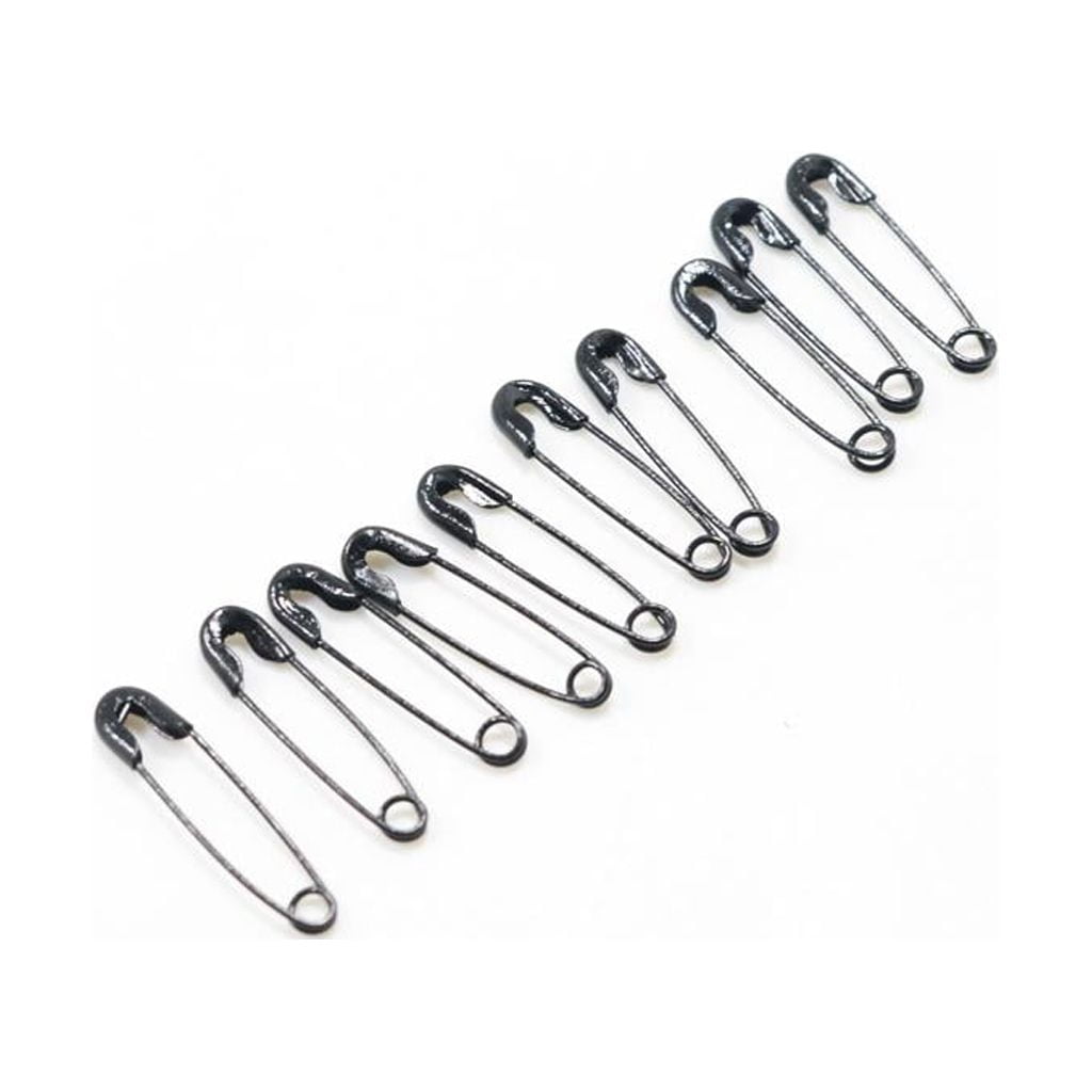 Milageto Pack of 500 Assorted Crafting Supplies in Black - DIY Jewelry And Sewing Kit 5 Pcs
