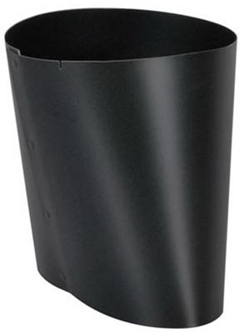 Imperial Oval to Round Ducting Adapter - Metal Connector - 1 Pack, 6 In