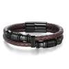 6,Double Row Bracelet Brown