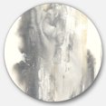 thumbnail image 1 of Designart 'Gold Glamour Direction II' Geometric Metal Circle Wall Art, 1 of 3