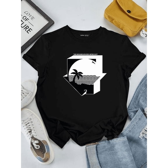The Neighbourhood Band Album Retro Music Logo NBHD Tee Unisex T-Shirt, S-5XL