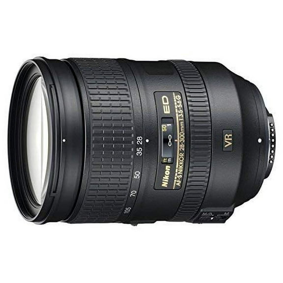 Restored Nikon AF-S FX NIKKOR 28-300mm f/3.5-5.6G ED AF VR Zoom for Nikon DSLR Cameras (Refurbished)