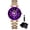 042 Purple, variant on Women Watch Fashion Rose Gold Stainless steel Diamond Quartz Female Wristwatch for Luxury Dress Ladies