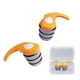 thumbnail image 1 of Antnomacientes La Oreja Protección PLUGS ARRILES UCTION PLUGB AL PARES 1 PAR Silicona Implaz Suave Reutilizable para El Sleep Nadando Rojo, 1 of 9