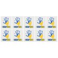 thumbnail image 1 of Pegatinas De Pared Impresas A Mano, PVC Decorativo De Tinta A Prueba De UV De Peso Ligero Para Exteriores De Ucrania ANGGREK Decorative Sticker, 1 of 8