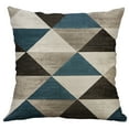 thumbnail image 2 of Stylish Pattern Irregular Cushion Cover for Sofa 40x40cm Geometric Design for Décor, 2 of 2