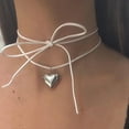 thumbnail image 6 of WINDLAND Pendant Necklaces Alloy Material Love Pendant Choker for Women Jewelry Gift, 6 of 12