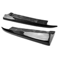 thumbnail image 4 of Ikon Motorsports Rear Bumper Side Aprons Compatible With 2012-2014 Mercedes-Benz W204 C Class Sedan LCI After Facelift, Factory Style Corner Caps Valance Spats Carbon Fiber Add-On Canards Pair, 4 of 7