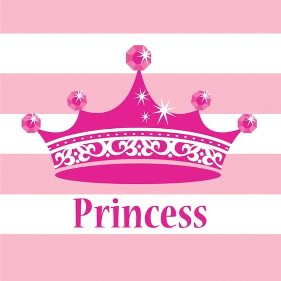 Pink Princess Royalty - Lunch Napkins (16ct)