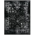 thumbnail image 2 of SAFAVIEH Adirondack Wyatt Traditional Distressed Area Rug, Black/Ivory, 10' x 14' - X-Large - Transitional Modern Design, Black & Ivory, Ideal for Living Room, Bedroom, Dining Space, 2 of 14
