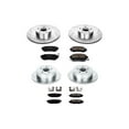 thumbnail image 3 of PowerStop Front and Rear Z23 Evolution Sport Carbon-Fiber Ceramic Brake Pad and Drilled & Slotted Rotor Kit Fits: SUBARU Select Models K4081, 3 of 10