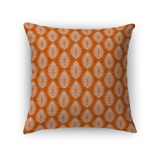 Palmetto Rust Accent Pillow by Kavka Designs