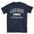 thumbnail image 1 of Lakeshore Louisiana Classic Established Men's Cotton T-Shirt, 1 of 1