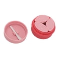 thumbnail image 1 of Silicone Cream Jar Set, Refillable Easy To Clean Silicone Makeup Containers Pink  for Eye Cream for Lotion, 1 of 7