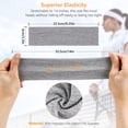 thumbnail image 2 of ZOUYUE 8 Pack Sport Headbands for Women, Elastic Soft Fabric Non-Slip Hair Bands Hair Warp for Daily Workout Yoga Running Sports, 2 of 6