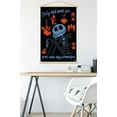 thumbnail image 2 of Disney Tim Burton's The Nightmare Before Christmas - Next Halloween Wall Poster with Magnetic Frame, 22.375" x 34", 2 of 5
