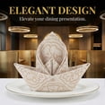 thumbnail image 5 of Unique Bargains Washable Reusable Cotton Cloth Napkins Khaki 17x17inch, 5 of 6