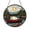 Acrylic 3.5 Inch, variant on Lake Canoe Window Suncatcher with Stained Glass Effect, Decorative Nature Window Art with Woodland Lake Scene