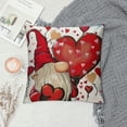 thumbnail image 2 of PIKWEEK Valentines Pillow Covers Red Valentines Decorations Cute Gnome Love Heart Balloon Throw Pillows Mother's Day Anniversary Decorative Cushion Case Farmhouse Outdoor Decor for Home, 2 of 5