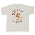 thumbnail image 2 of Men's-Stadium Essentials  Cream Cleveland Cavaliers Number One Oversized T-Shirt, 2 of 4