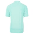 thumbnail image 3 of Men's Cutter & Buck Green Minnesota Vikings Virtue Eco Pique Stripe Recycled Polo, 3 of 3