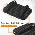 thumbnail image 2 of 2PCS Universal Laptop Charger Holder Adjustable Silicon Under Desk Power Brick Mount Organizer for Charging Bricks & Cables Space Saving Power Adapters Mount, Secure Supply Holder for Laptop Chargers, 2 of 11