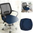 thumbnail image 3 of ETHKIA Office Chair Covers - Elastic Stretch Computer Chair Seat Slipcovers, Super Fit Anti-dust Desk Seat Cover, Removable Washable Kitchen Chair Protective Cover B, 3 of 6