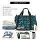 thumbnail image 5 of Fotbe Little Pirate Crocodile Bolsa de Viaje con Estampado, Bolsa de Fin de Semana para Mujer con Compartimento para Zapatos, Bolsa de Gimnasio con Bolsillo Húmedo, 5 of 7
