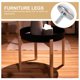 thumbnail image 2 of 10 Uds patas de muebles niveladores de cama patas de gabinete patas de silla de tocador patas de mesa patas de armario ajustables, 2 of 6