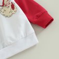 thumbnail image 5 of Okbabeha Toddler Baby Boy Christmas Outfit Santa/Xmas Tree Crewneck Sweatshirt Long Sleeve Pullover Pants Winter Clothes, 5 of 7