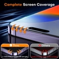 thumbnail image 3 of Protector de pantalla TOCOL para iPhone 14 Pro de vidrio templado, paquete de 2, 3 of 6