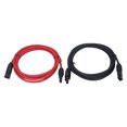 thumbnail image 1 of 4mm² Solar Panel Extension Cable, Solar Extension Cable Flame Retardant 2pcs Excellent Electrical Conductivity 1000V DC  For Home 1m / 3.3ft,3 M / 9.8ft,5m / 16.4ft,10m / 32.8ft, 1 of 8