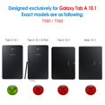 thumbnail image 2 of Galaxy Tab A 10.1 Case, JETech Slim-Fit Smart Case Cover for Samsung Galaxy Tab A 10.1" (SM-T580 / T585) 2016 Release with Auto Sleep / Wake, 2 of 6