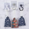 thumbnail image 4 of 6Pcs Adhesive Ceiling Hooks Hanging Wall Hooks No-Drill Self-Stick Swivel Ceiling Turn 360°/180°Mounted Hooks Mixed Color, 4 of 6